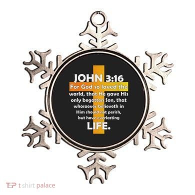 John 316 Kjv Bible Verse Ornament