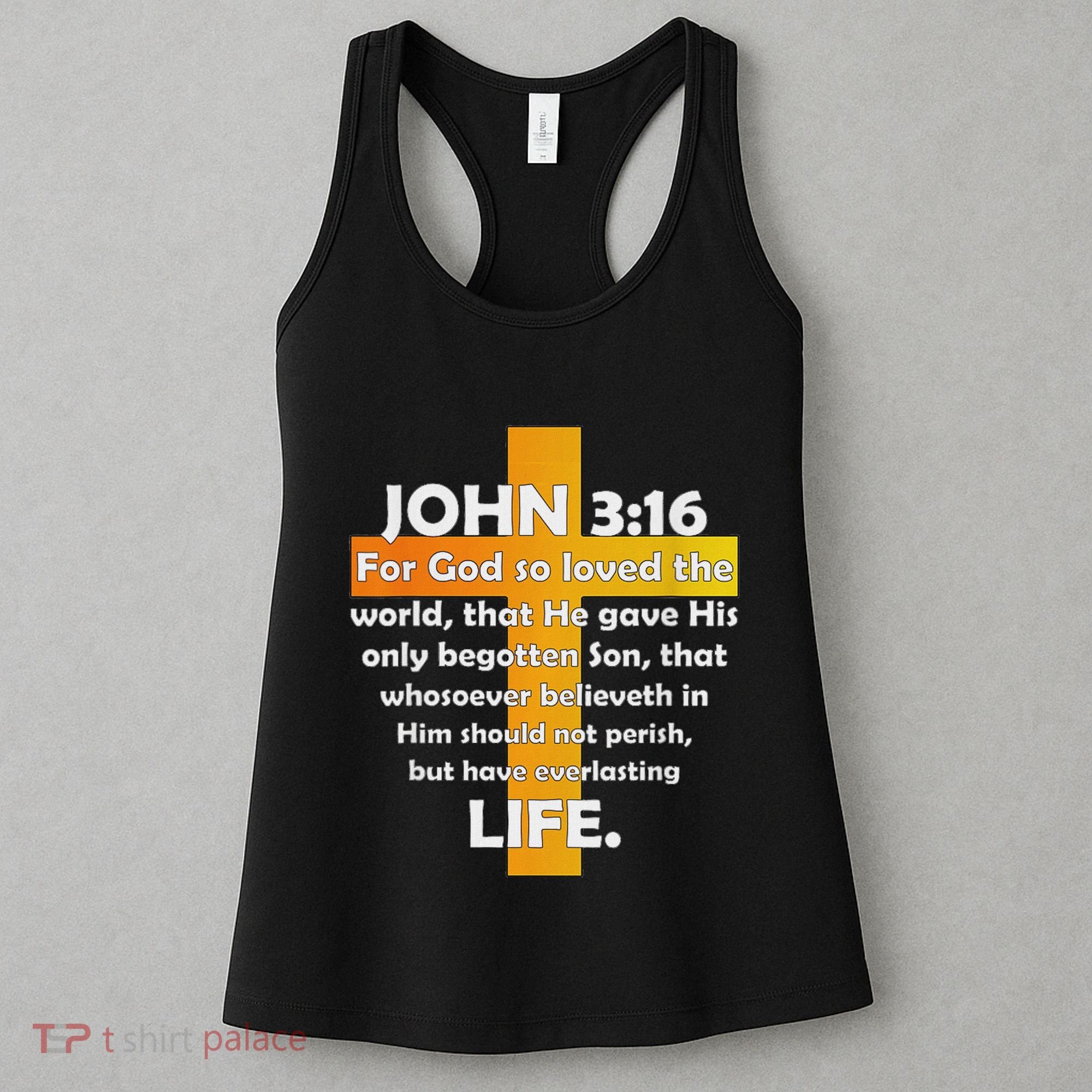 John 316 Kjv Bible Verse Women's Tank Top
