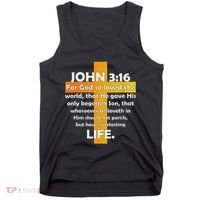 John 316 Kjv Bible Verse Tank Top thumb 0