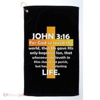 John 316 Kjv Bible Verse Golf Towel thumb 0