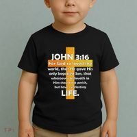 John 316 Kjv Bible Verse Toddler T-Shirt thumb 2