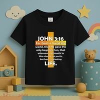 John 316 Kjv Bible Verse Toddler T-Shirt thumb 3