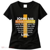 John 316 Kjv Bible Verse Women's T-Shirt thumb 0