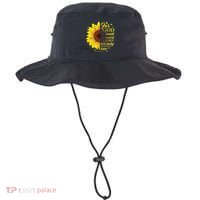 John 316 Sunflower Christian Verses Sayings Religious Her Sweat Bucket Hat thumb 0