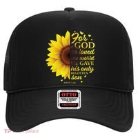 John 316 Sunflower Christian Verses Sayings Religious Her Sweat Hat thumb 0