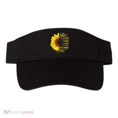 John 316 Sunflower Christian Verses Sayings Religious Her Sweat Visor