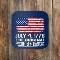 July 4 1776 Original Brexit Independence Day Coaster thumb 0