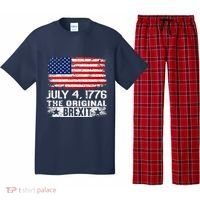 July 4 1776 Original Brexit Independence Day Pajama Set thumb 0