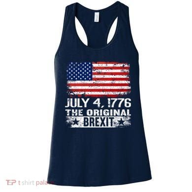 July 4 1776 Original Brexit Independence Day Women's Tank Top