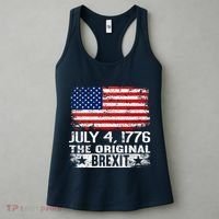 July 4 1776 Original Brexit Independence Day Women's Tank Top thumb 3