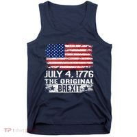 July 4 1776 Original Brexit Independence Day Tank Top thumb 0