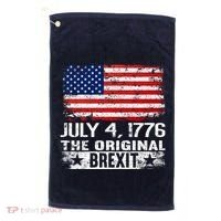 July 4 1776 Original Brexit Independence Day Golf Towel thumb 0