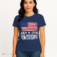 July 4 1776 Original Brexit Independence Day Women's T-Shirt thumb 4