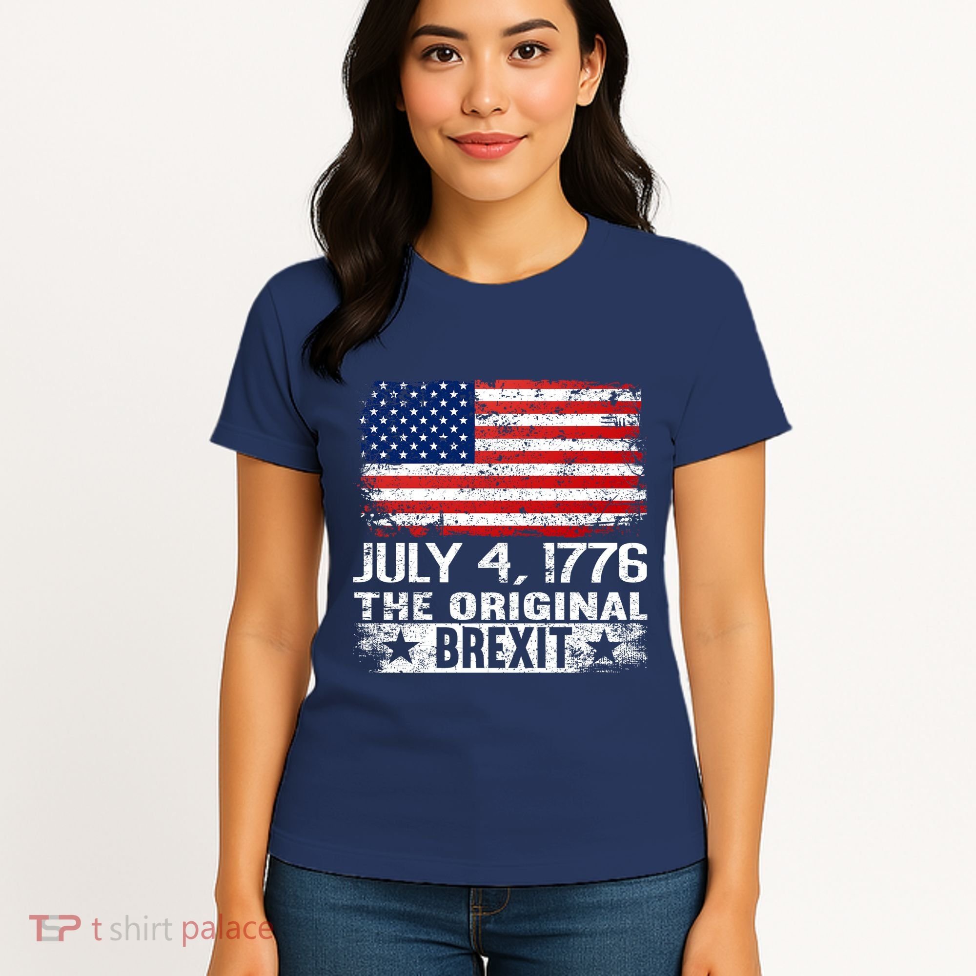 July 4 1776 Original Brexit Independence Day Women's T-Shirt