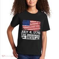 July 4 1776 Original Brexit Independence Day Kids T-Shirt thumb 2