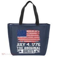 July 4 1776 Original Brexit Independence Day Tote Bag thumb 0