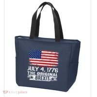 July 4 1776 Original Brexit Independence Day Tote Bag thumb 3