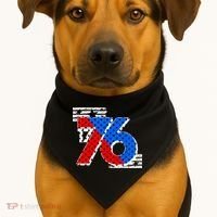 July 4th 1776 Stars And Stripes USA-Made Doggie Bandana thumb 1