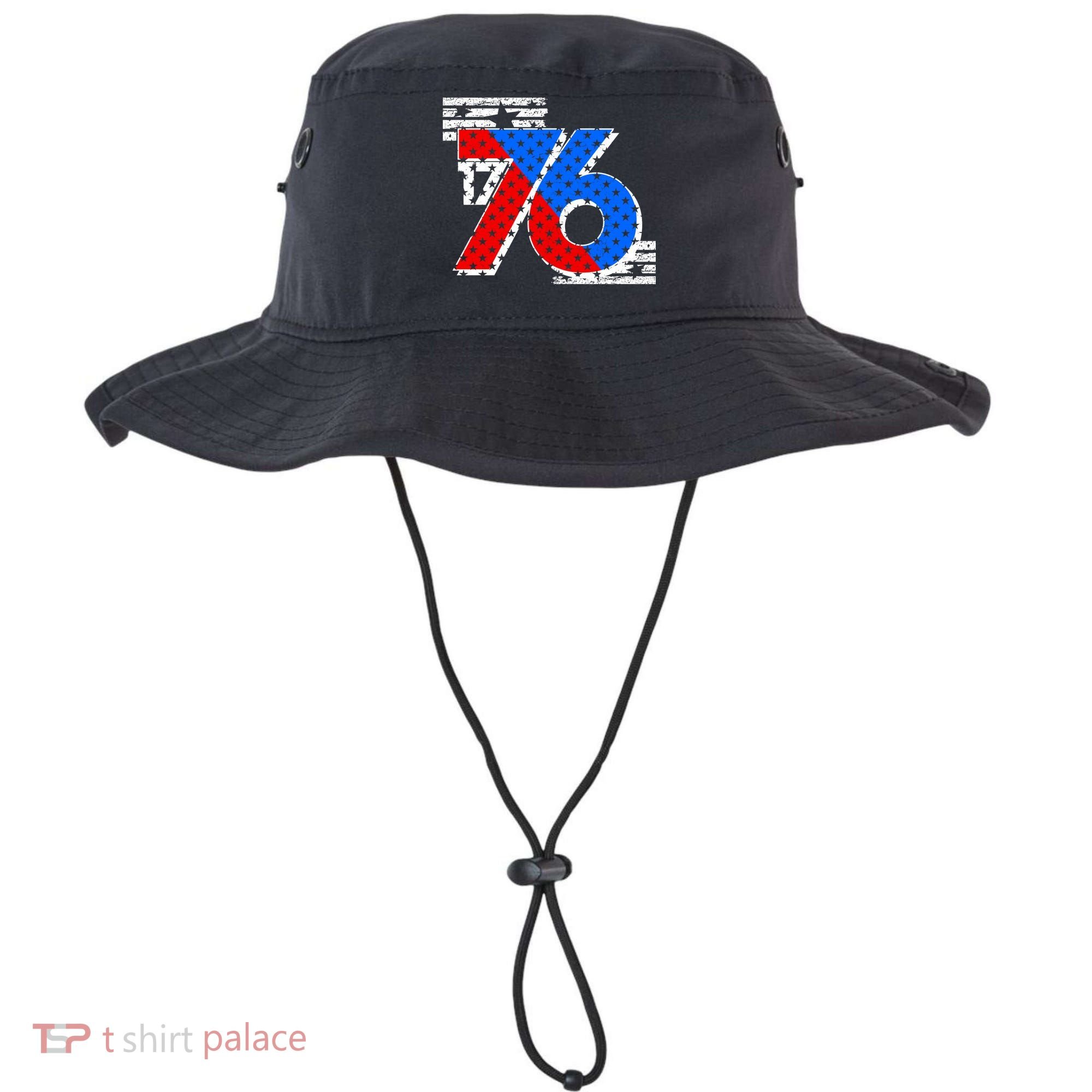 July 4th 1776 Stars And Stripes Bucket Hat