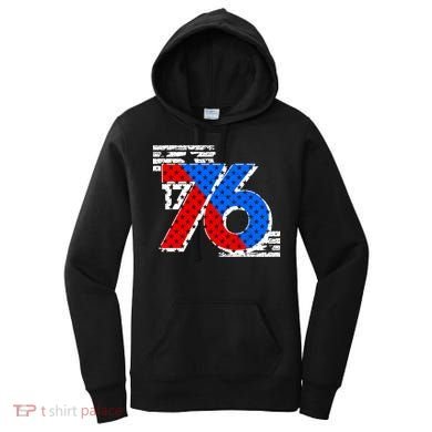 July 4th 1776 Stars And Stripes Women's Hoodie