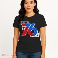July 4th 1776 Stars And Stripes Women's T-Shirt thumb 4