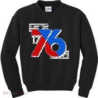 July 4th 1776 Stars And Stripes Kids Sweatshirt thumb 0
