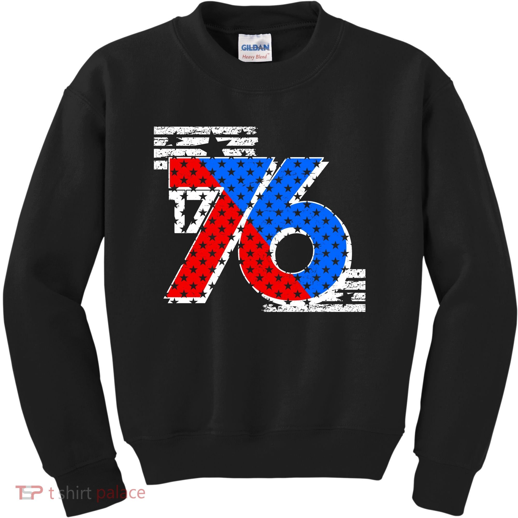 July 4th 1776 Stars And Stripes Kids Sweatshirt