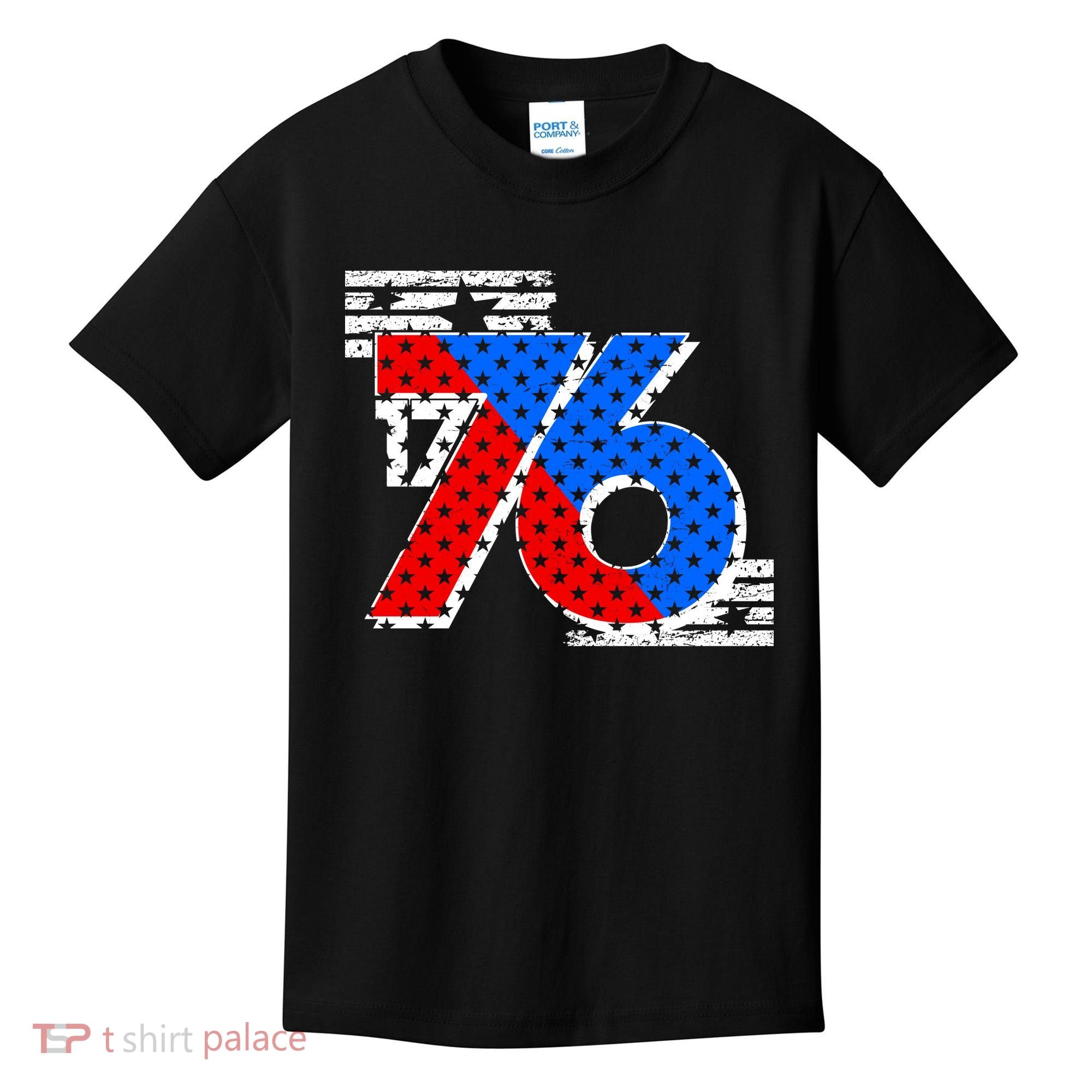 July 4th 1776 Stars And Stripes Kids T-Shirt