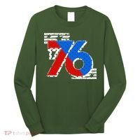 July 4th 1776 Stars And Stripes Long Sleeve Shirt thumb 0