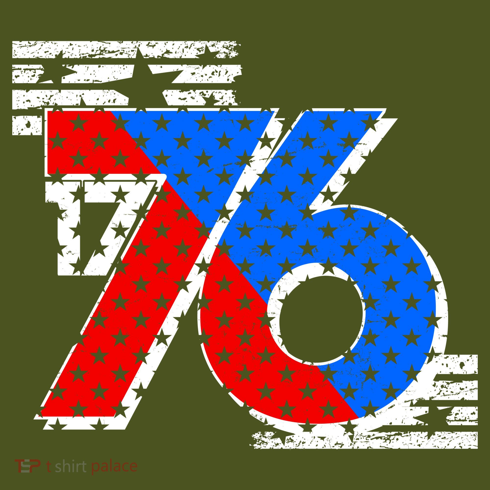 July 4th 1776 Stars And Stripes Long Sleeve Shirt