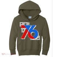 July 4th 1776 Stars And Stripes Kids Hoodie thumb 0