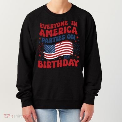 July 4th Birthday Women's Sweatshirt