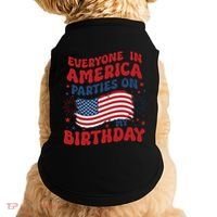 July 4th Birthday Doggie Tank thumb 0
