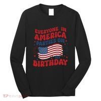 July 4th Birthday Long Sleeve Shirt thumb 0