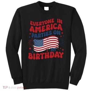 July 4th Birthday Sweatshirt