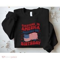 July 4th Birthday Sweatshirt thumb 2