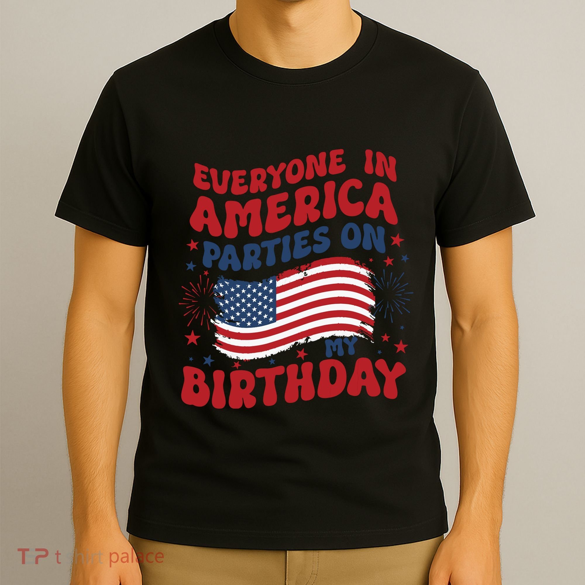 July 4th Birthday T-Shirt