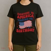 July 4th Birthday T-Shirt thumb 4