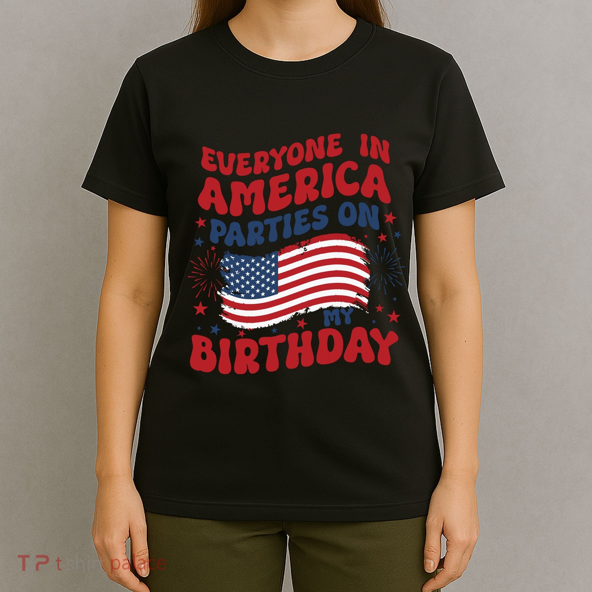 July 4th Birthday T-Shirt