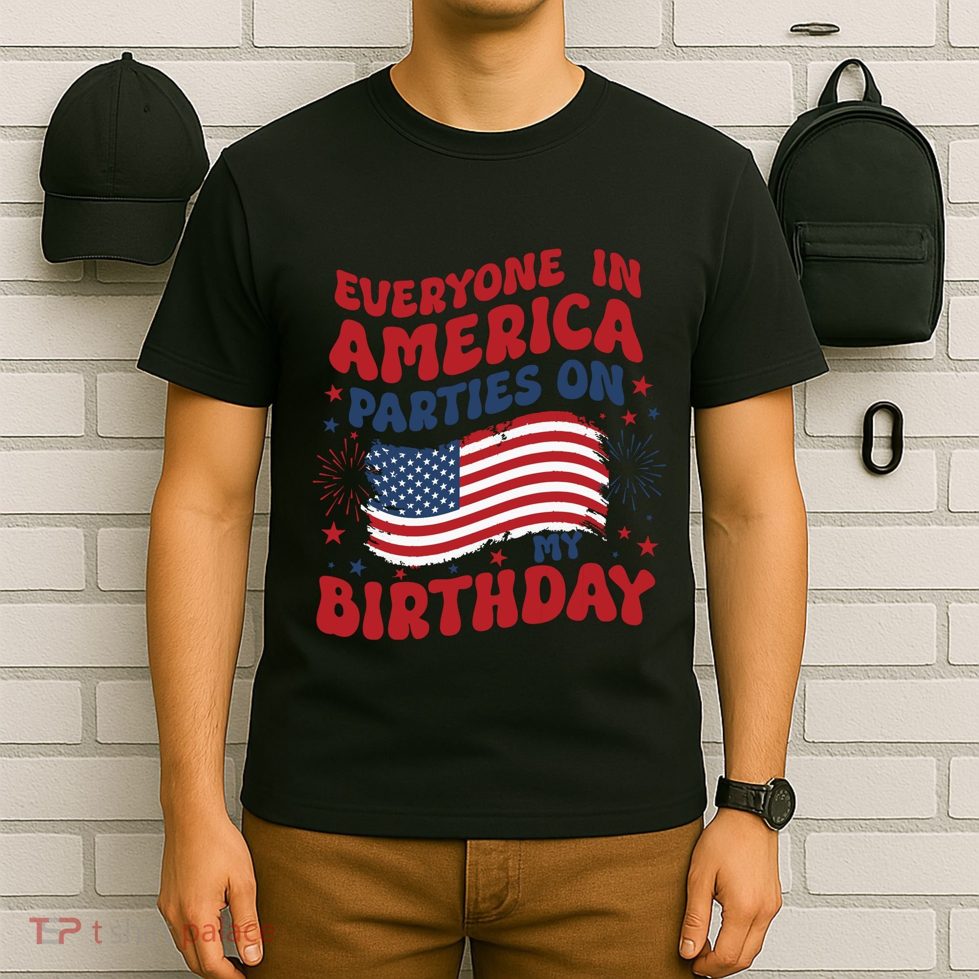 July 4th Birthday T-Shirt