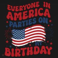 July 4th Birthday Bucket Hat thumb 4