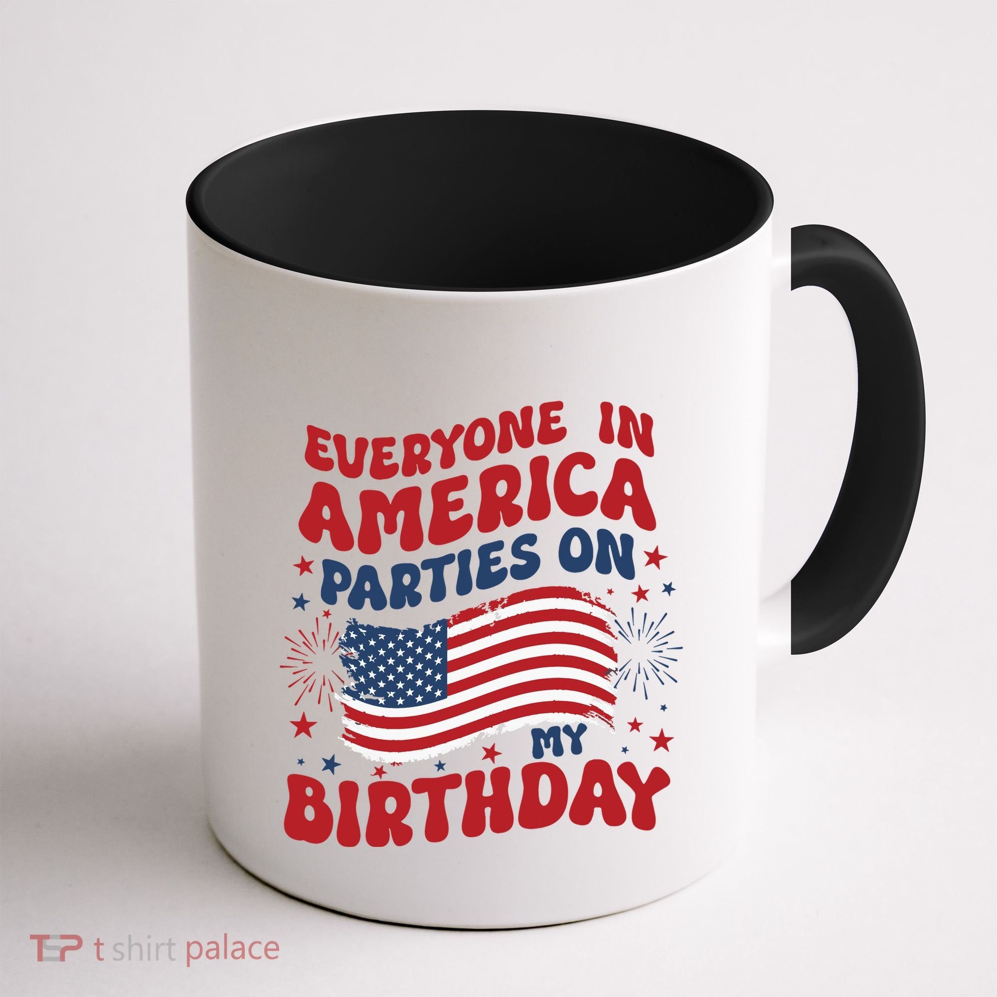 July 4th Birthday Coffee Mug