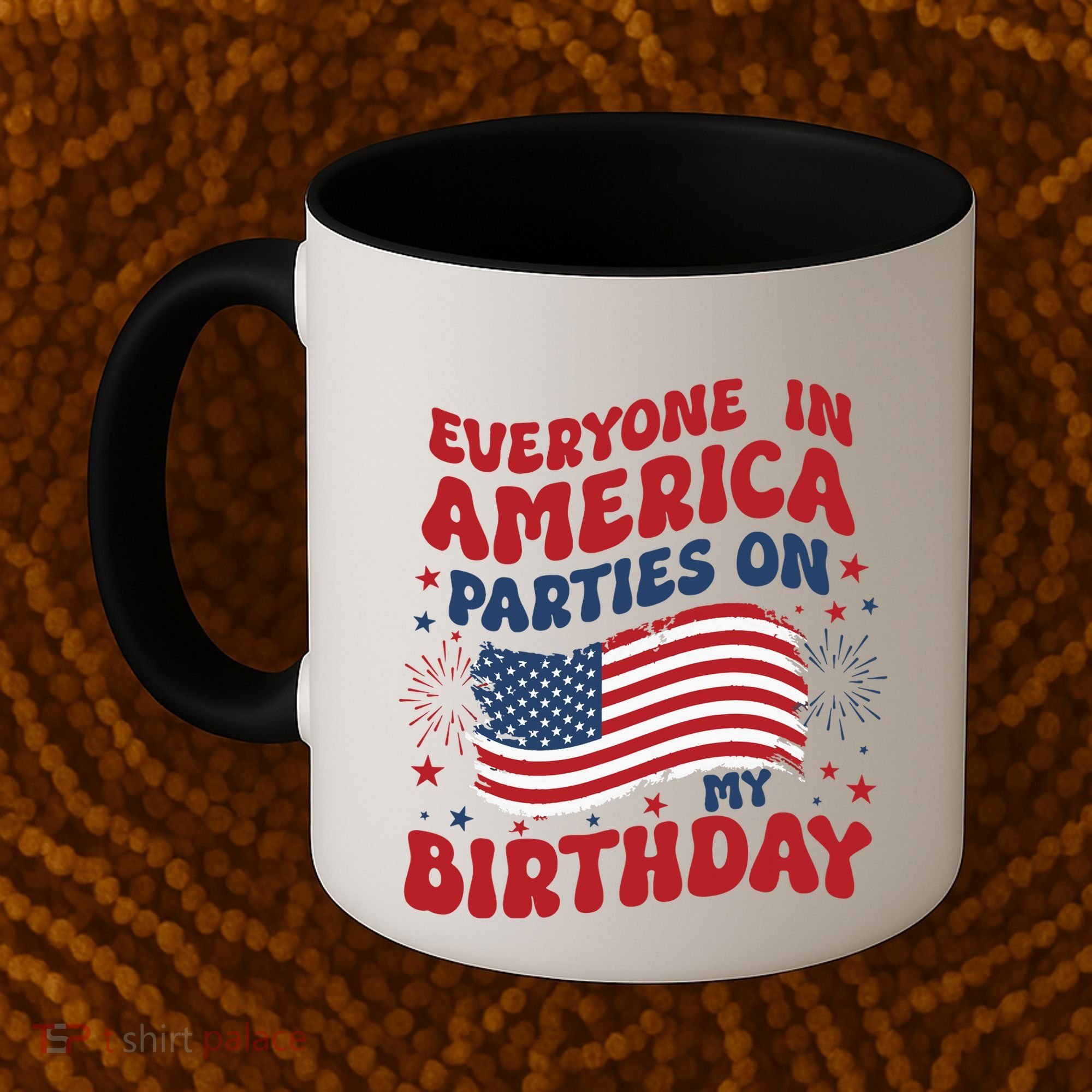 July 4th Birthday Coffee Mug