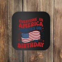 July 4th Birthday Coaster thumb 0