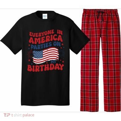 July 4th Birthday Pajama Set