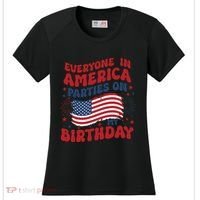 July 4th Birthday Women's Cooling Performance Crew T-Shirt thumb 0
