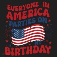 July 4th Birthday Women's Cooling Performance Crew T-Shirt thumb 2