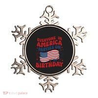 July 4th Birthday Ornament thumb 0