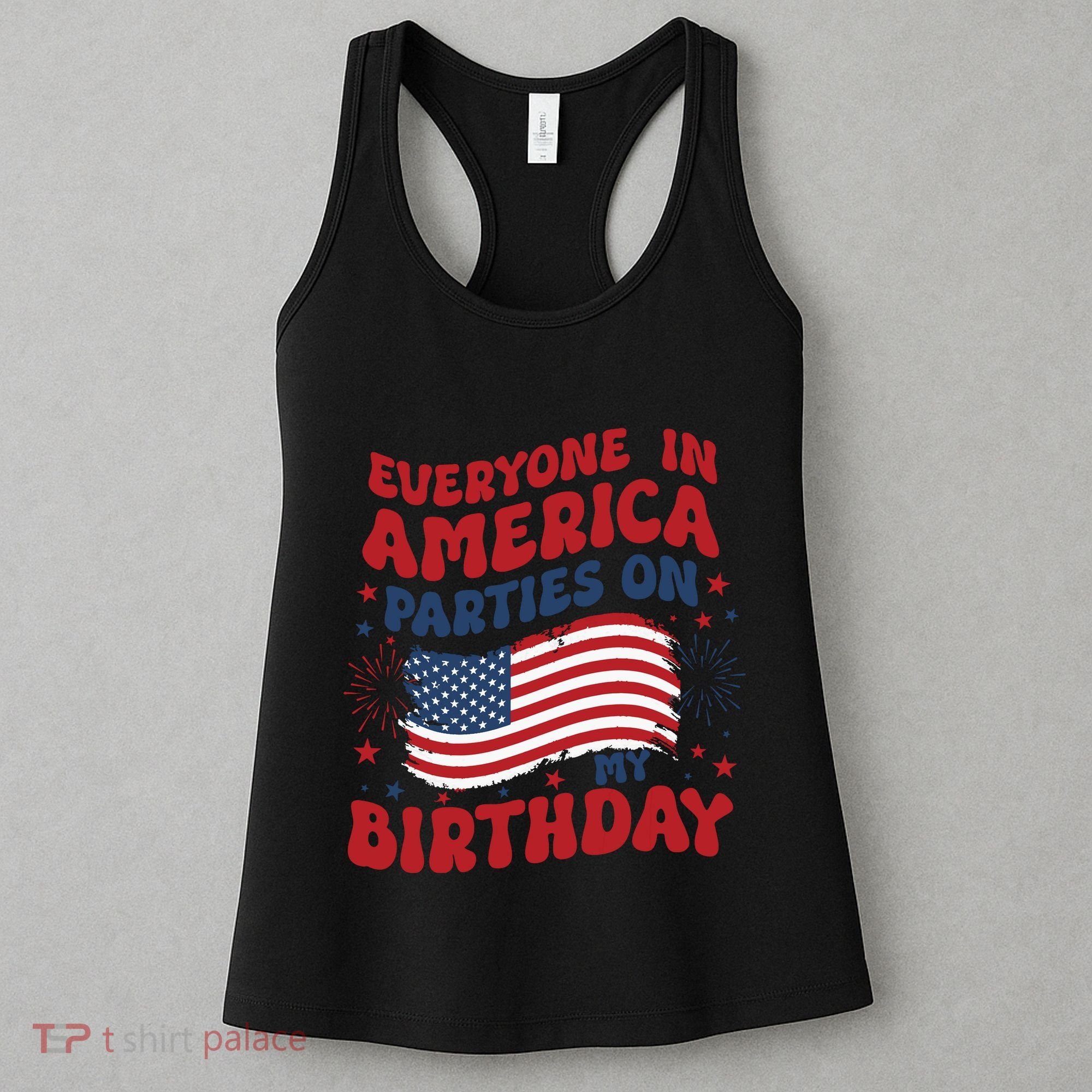 July 4th Birthday Women's Tank Top
