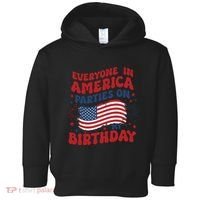 July 4th Birthday Toddler Hoodie thumb 0